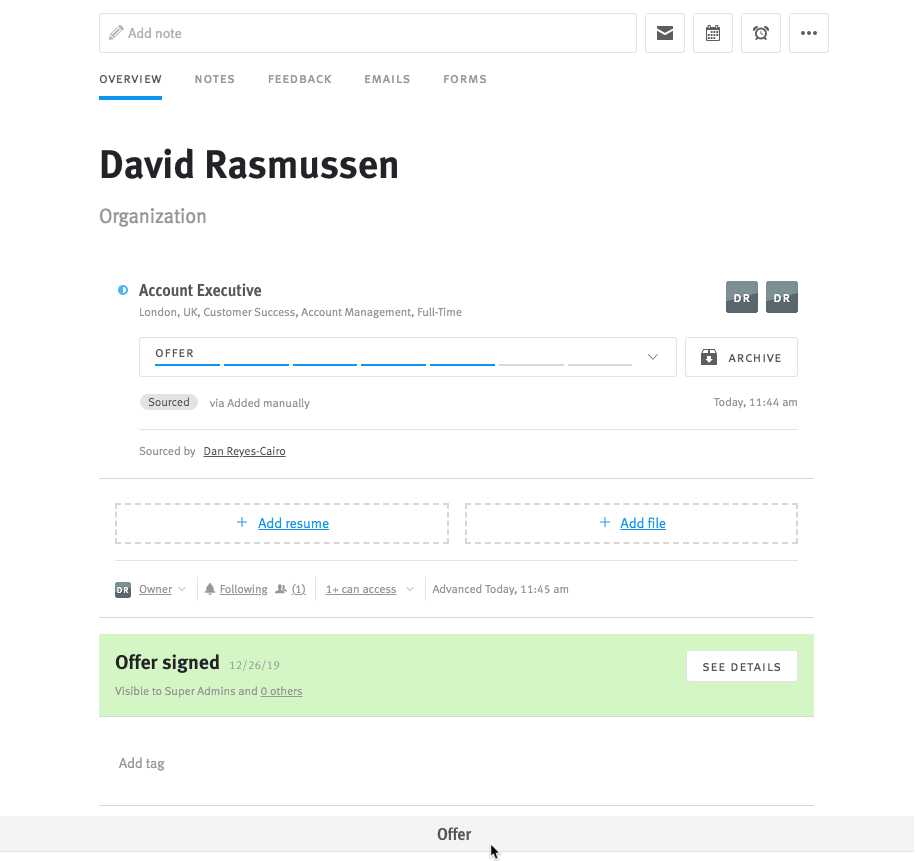 Checkr Lever Integrations