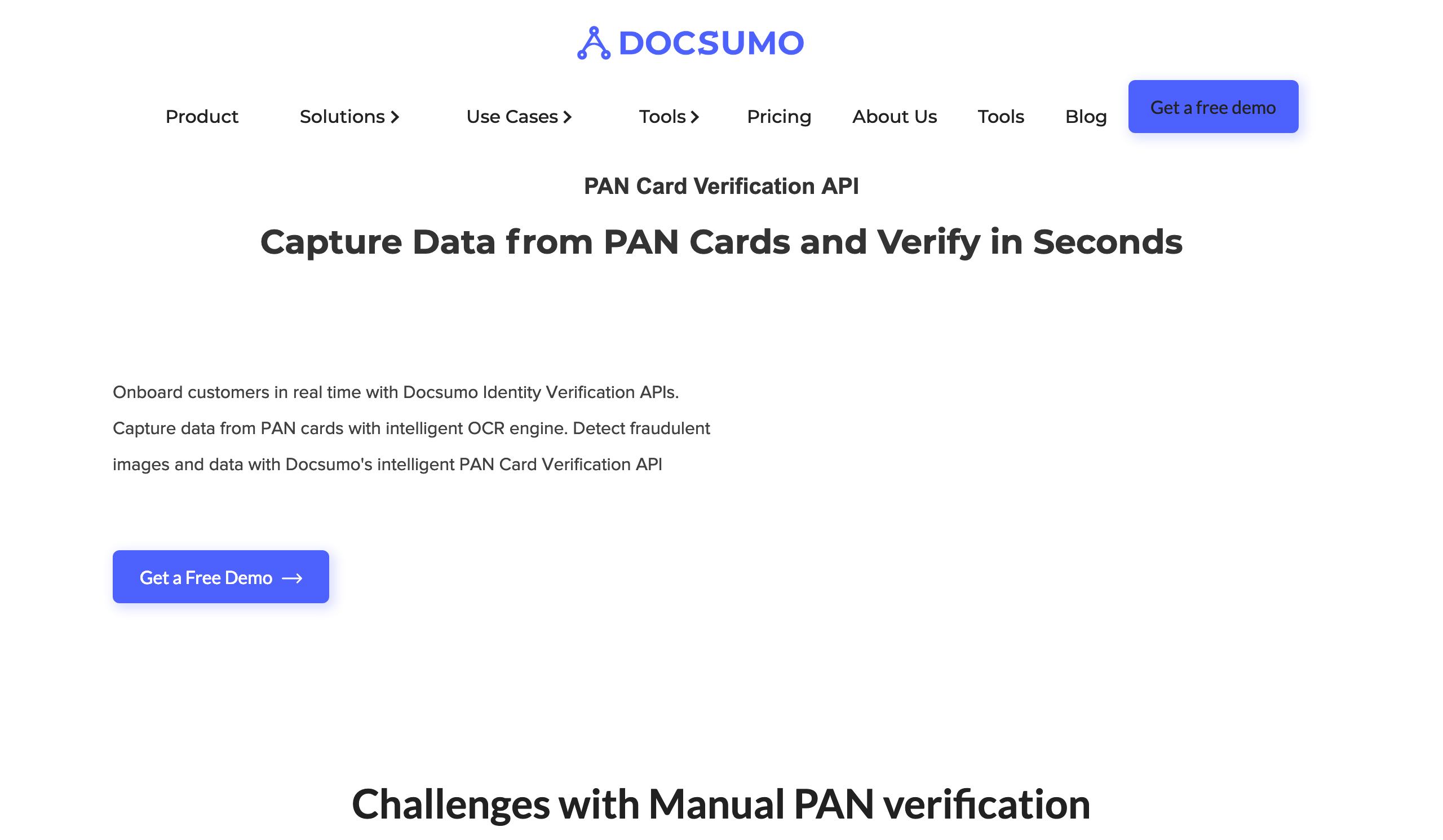 Docsumo API Developer docs, APIs, SDKs, and auth. API Tracker