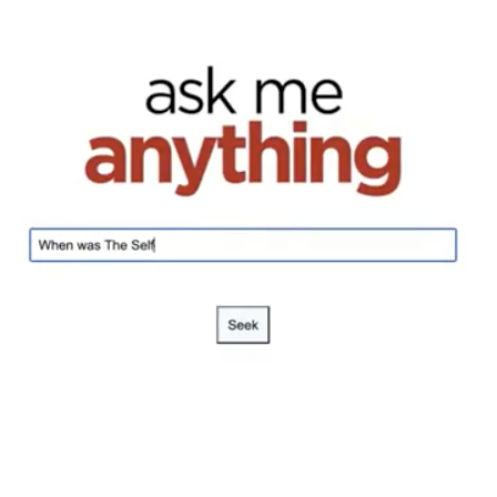 Ask me anything