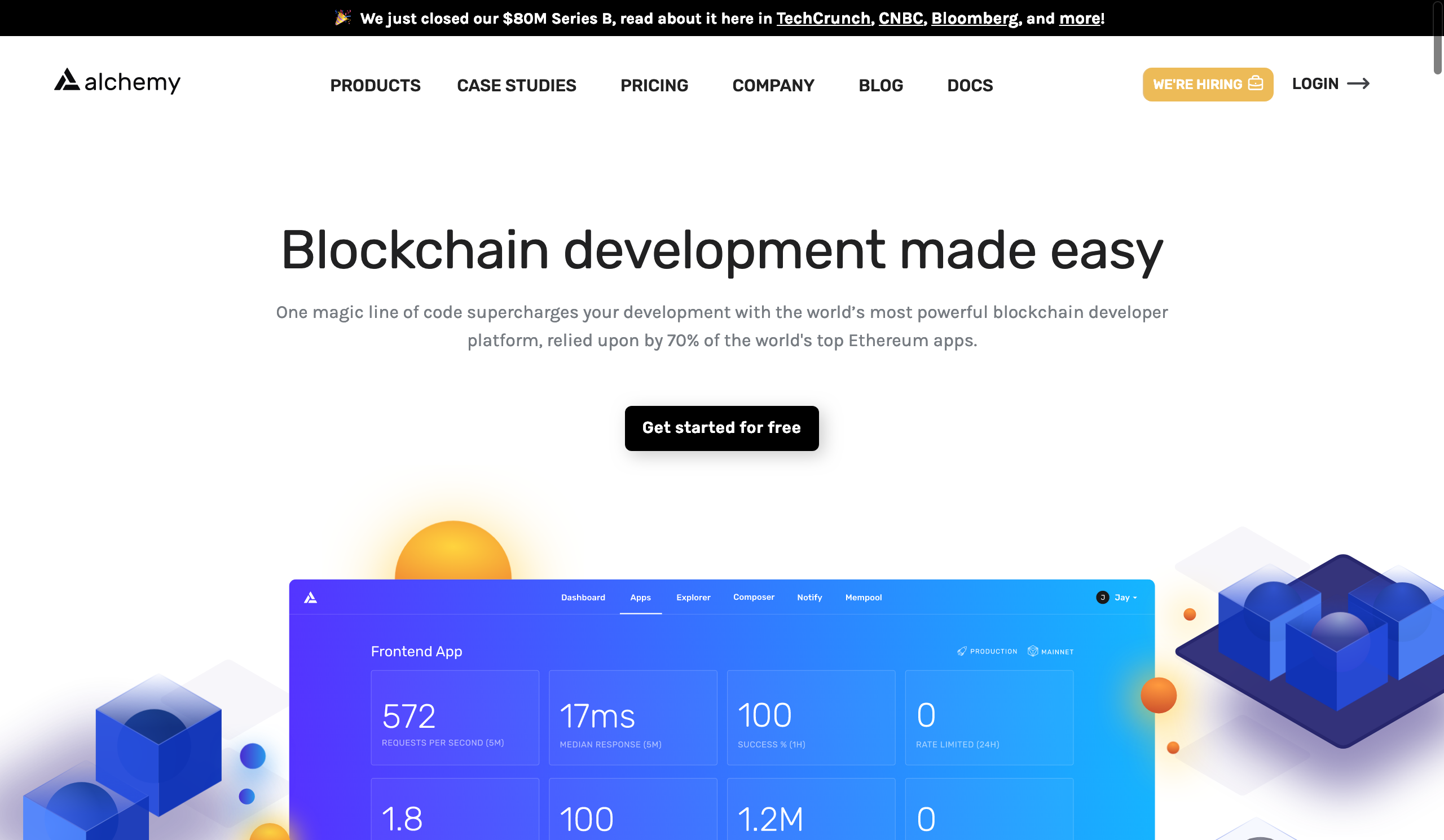 Alchemy API - Developer docs, APIs, SDKs, and auth. | API Tracker