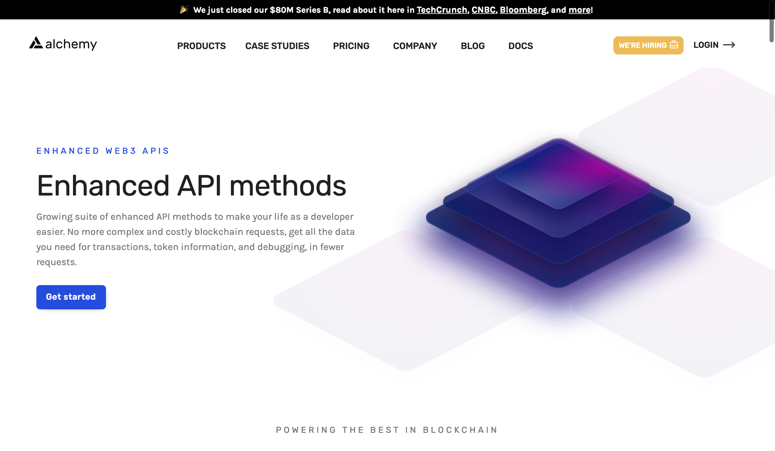 Alchemy API - Developer docs, APIs, SDKs, and auth. | API Tracker