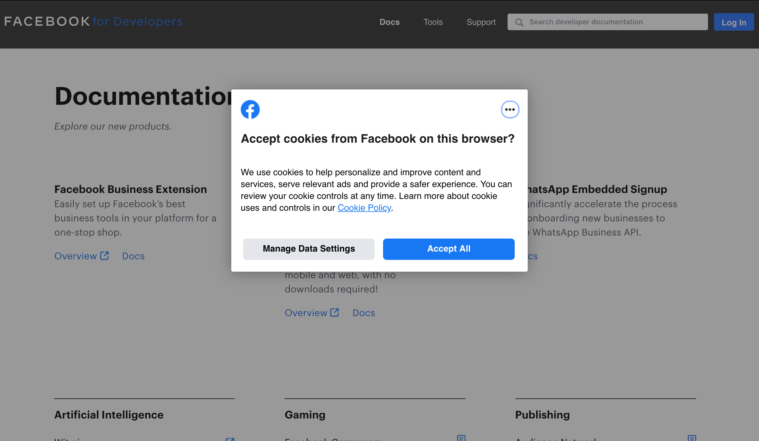 Facebook Business Extension