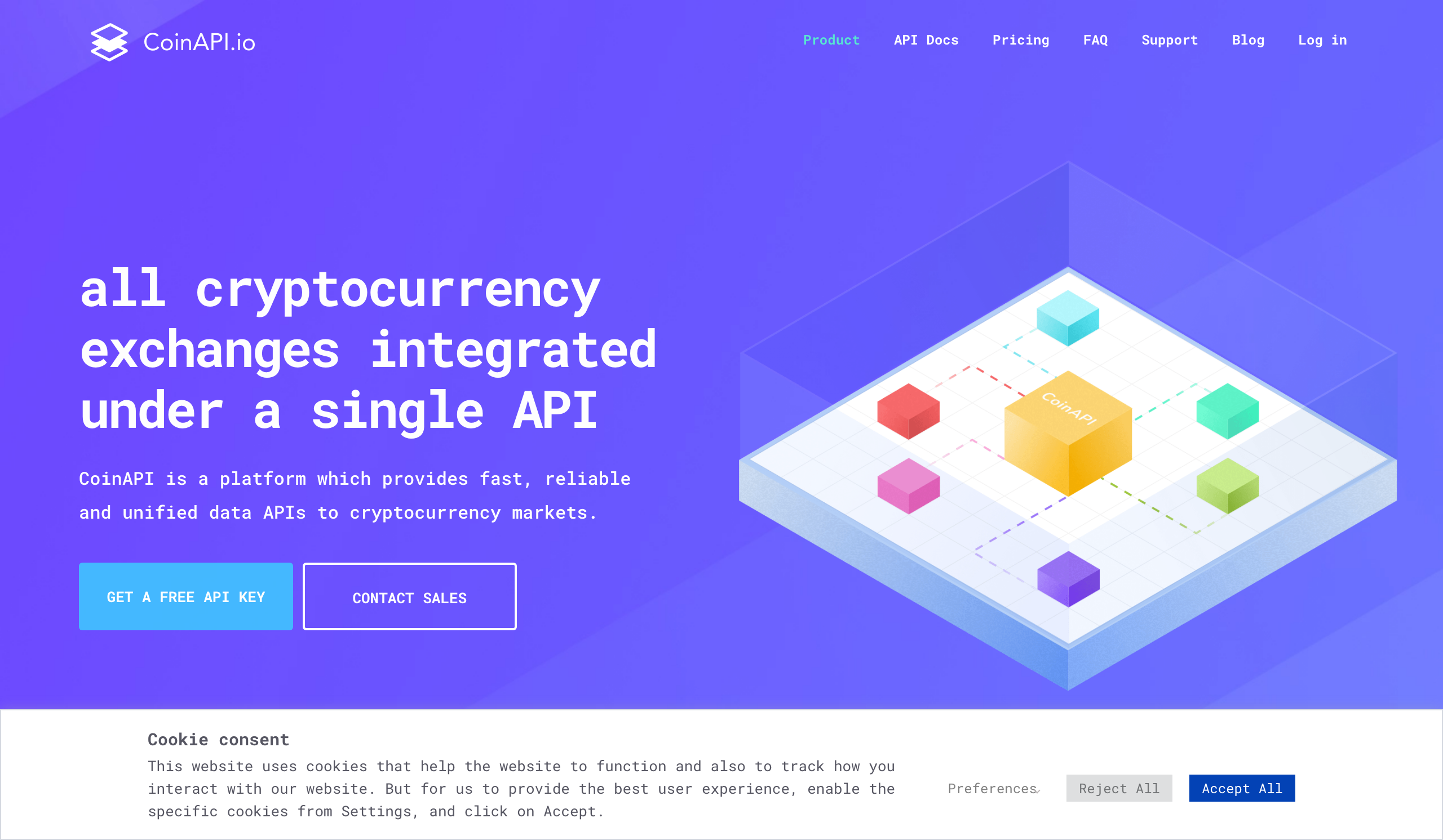 COINAPI APIs | API Tracker