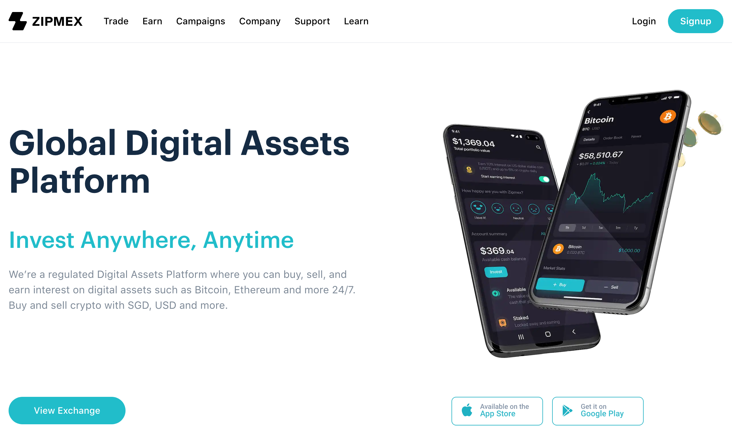 Zipmex API - Developer docs, APIs, SDKs, and auth. | API Tracker