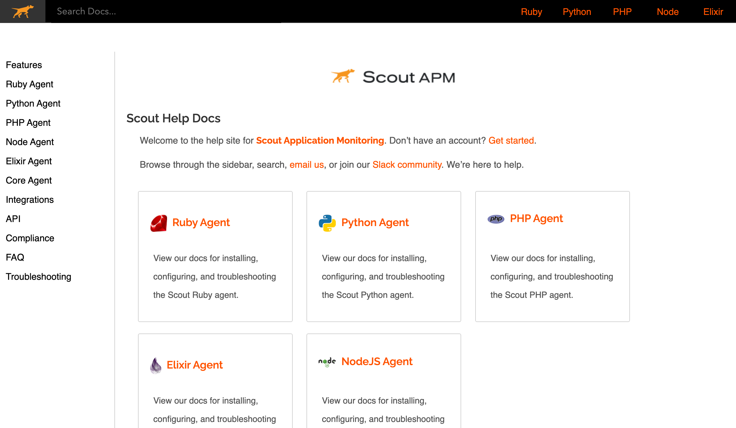 Scout APM API Developer docs APIs SDKs and auth. API Tracker