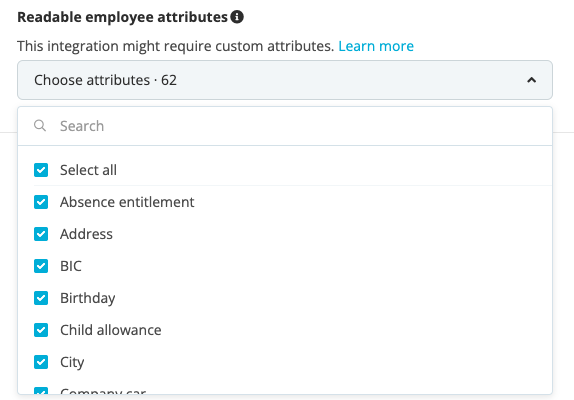 Personio - Configure API credentials