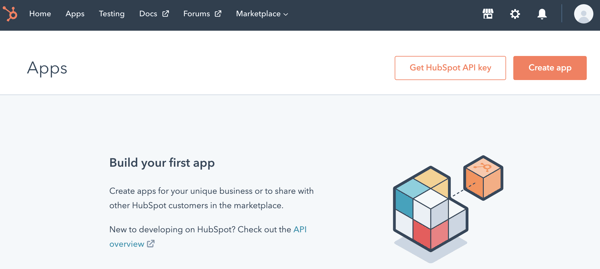 HubSpot Create App