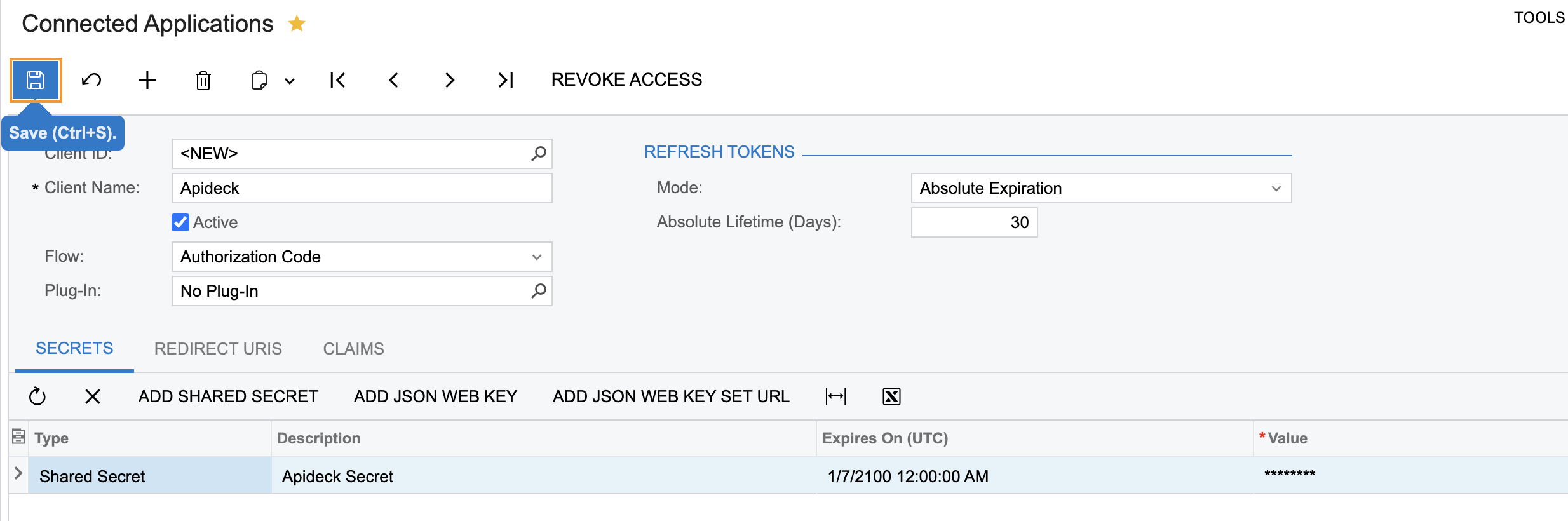 MYOB Acumatica Generate Client ID