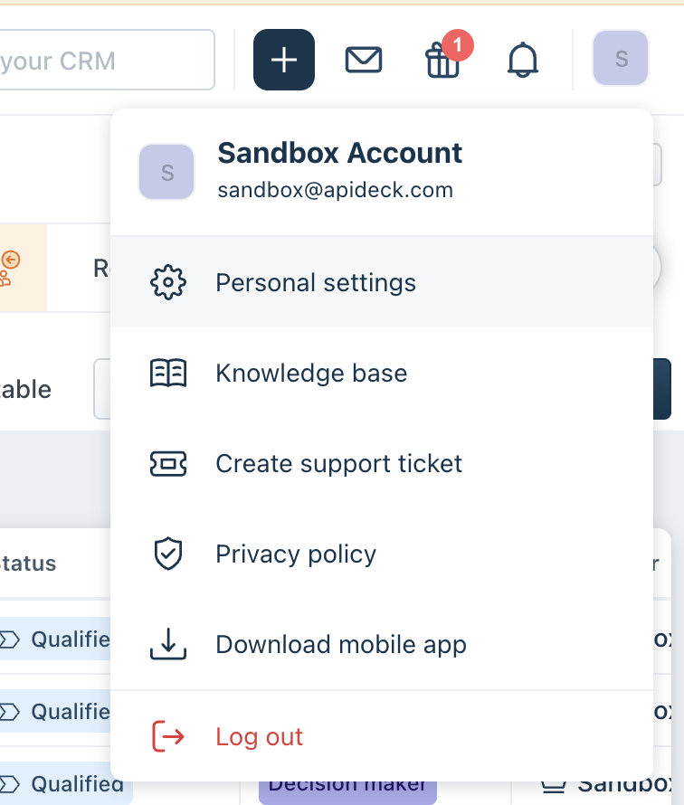 personal-settings