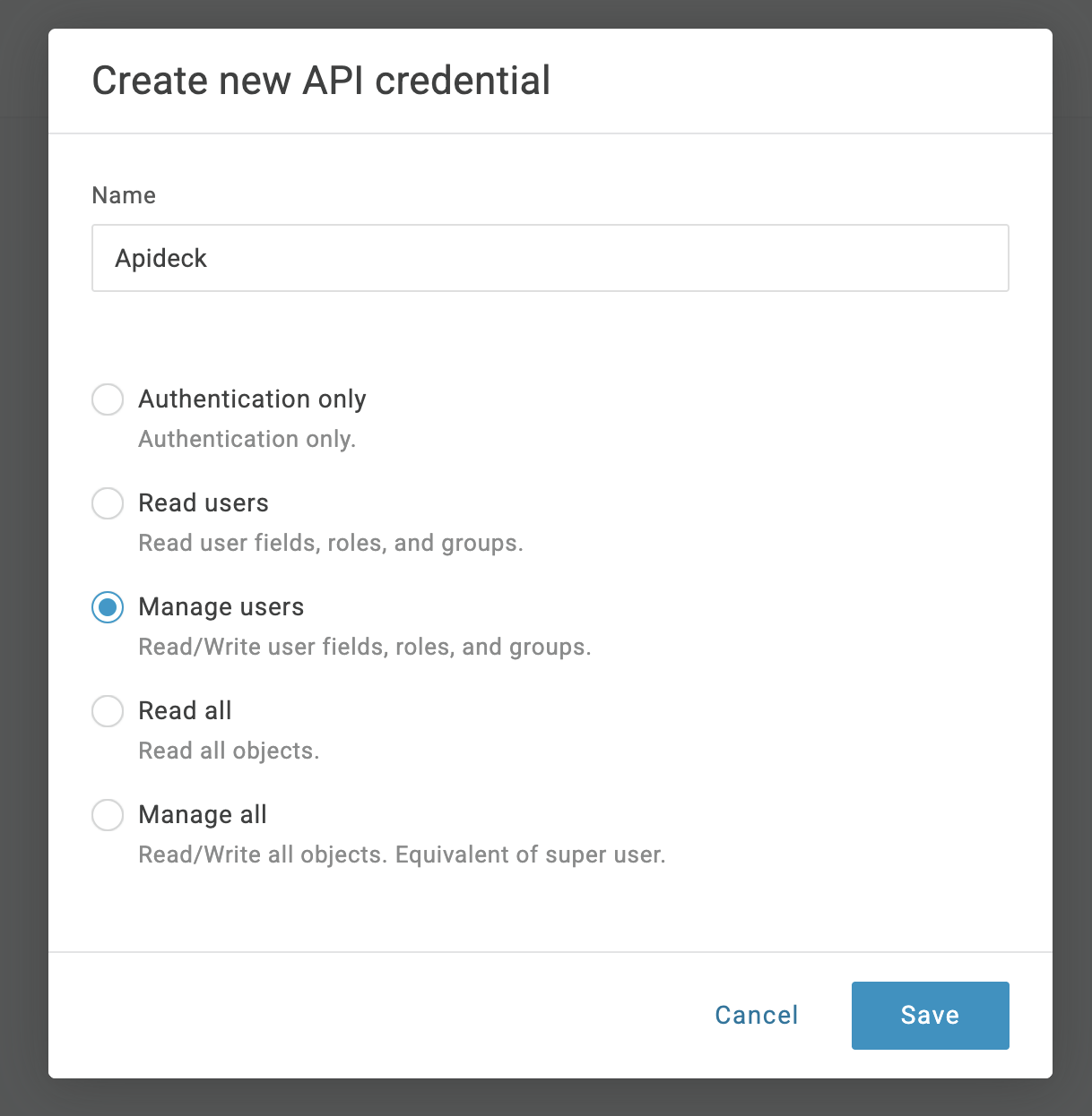 OneLogin Permissions