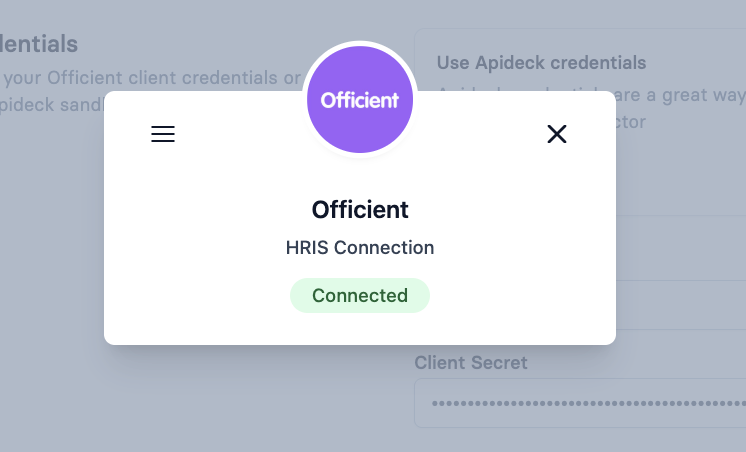 Connection Authorized