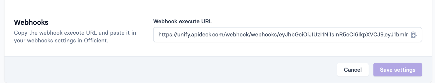 Setup Webhooks