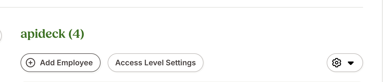 Add employee to custom role