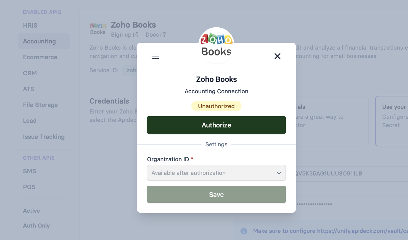 Vault - Unauthorized