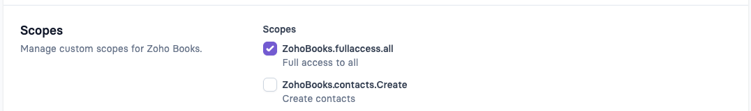 Apideck - Configure Scopes