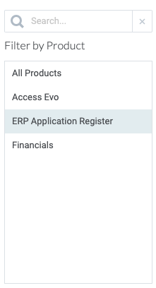ERP Application Register