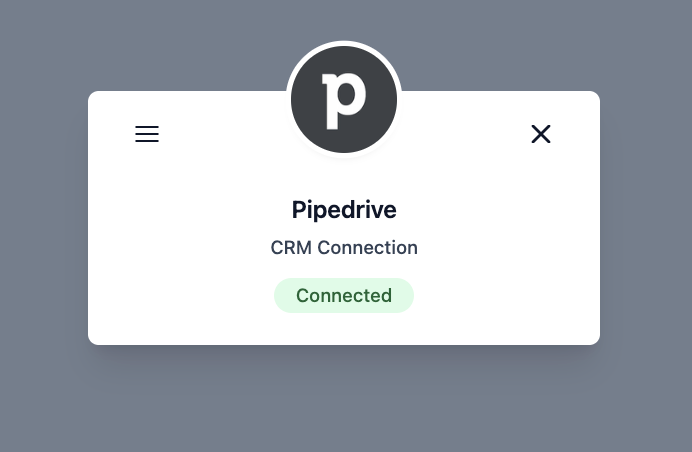Pipedrive - Authorized Connection