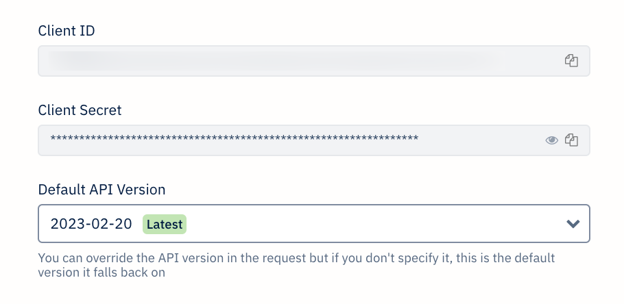 FreshBooks - Copy Credentials