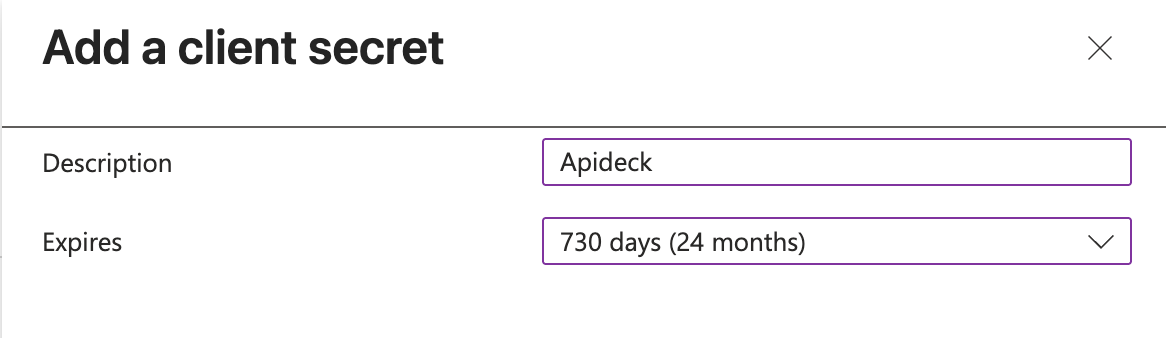 Secret expiry