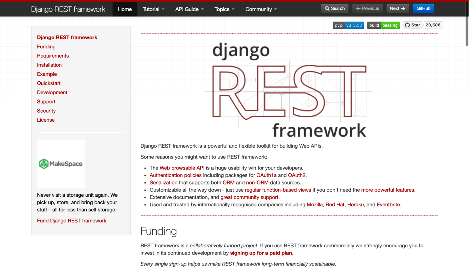 Django REST framework | API Stack