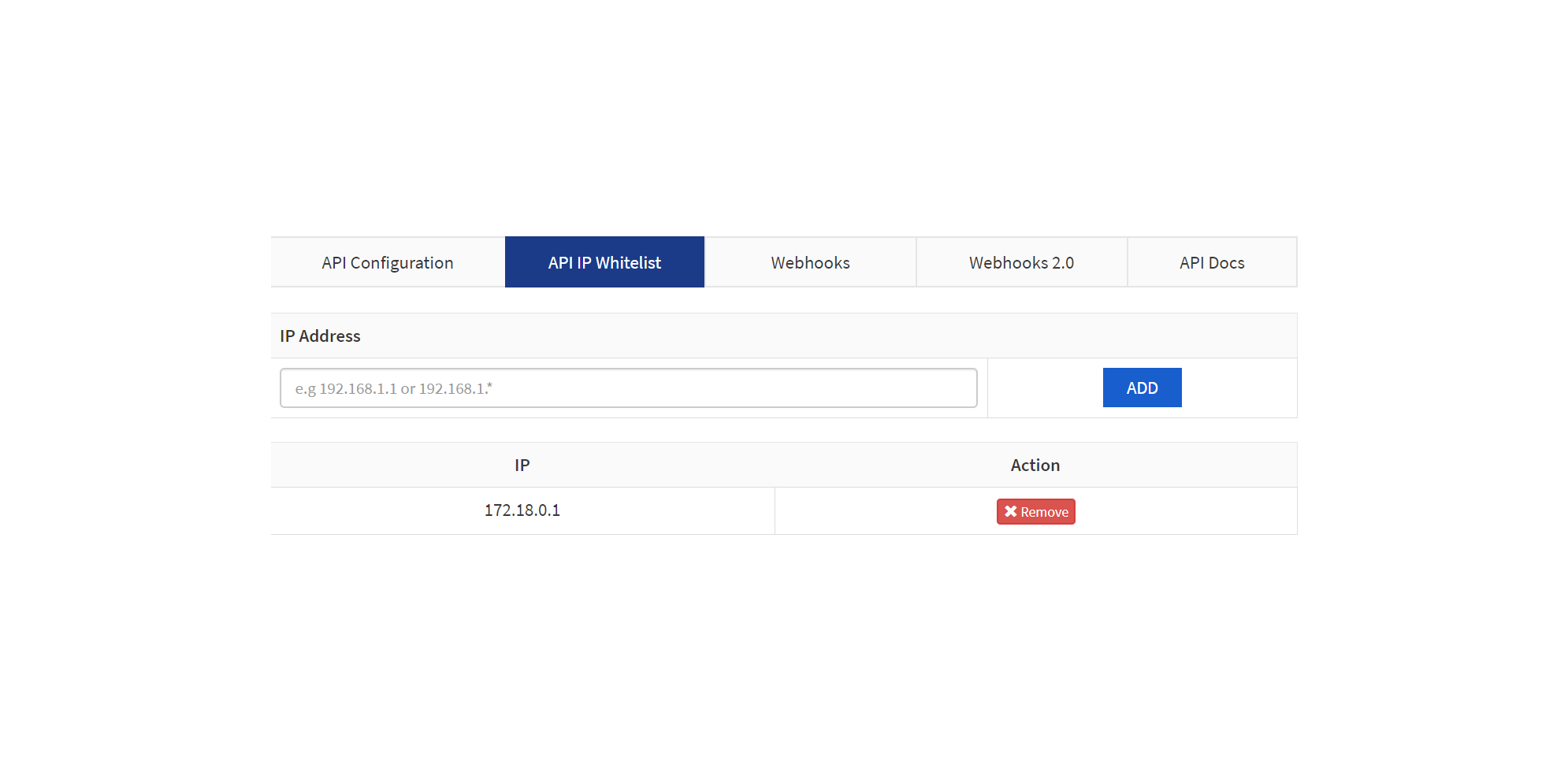 Add IP Address