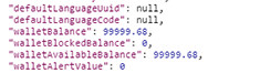 Wallet Balance
