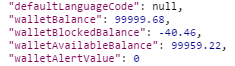 Wallet Balance