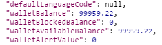 Wallet Balance