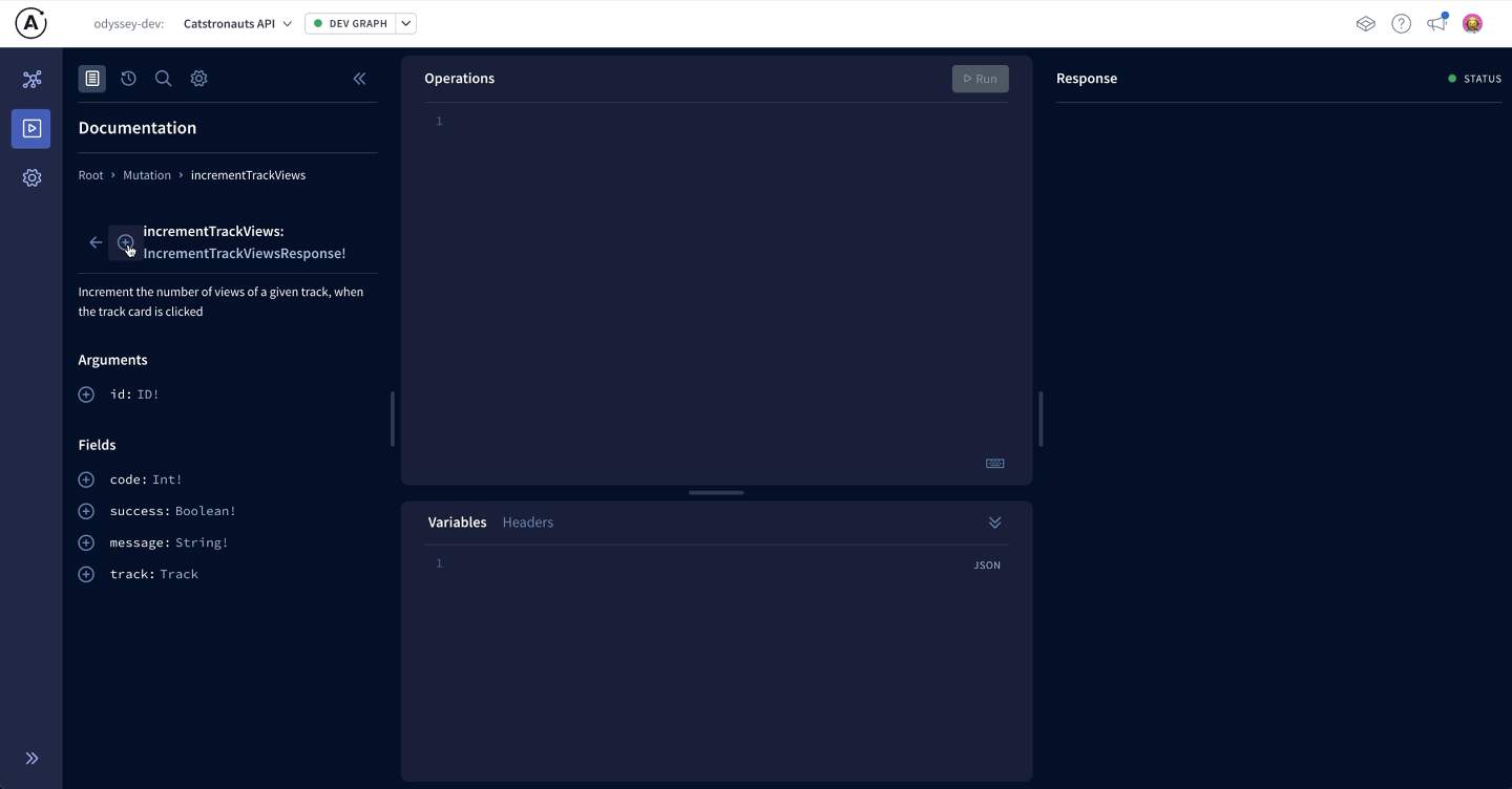 Screenshot of Explorer showing the query started