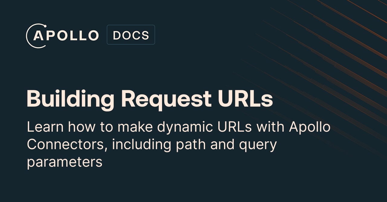Building Request URLs - Apollo GraphQL Docs
