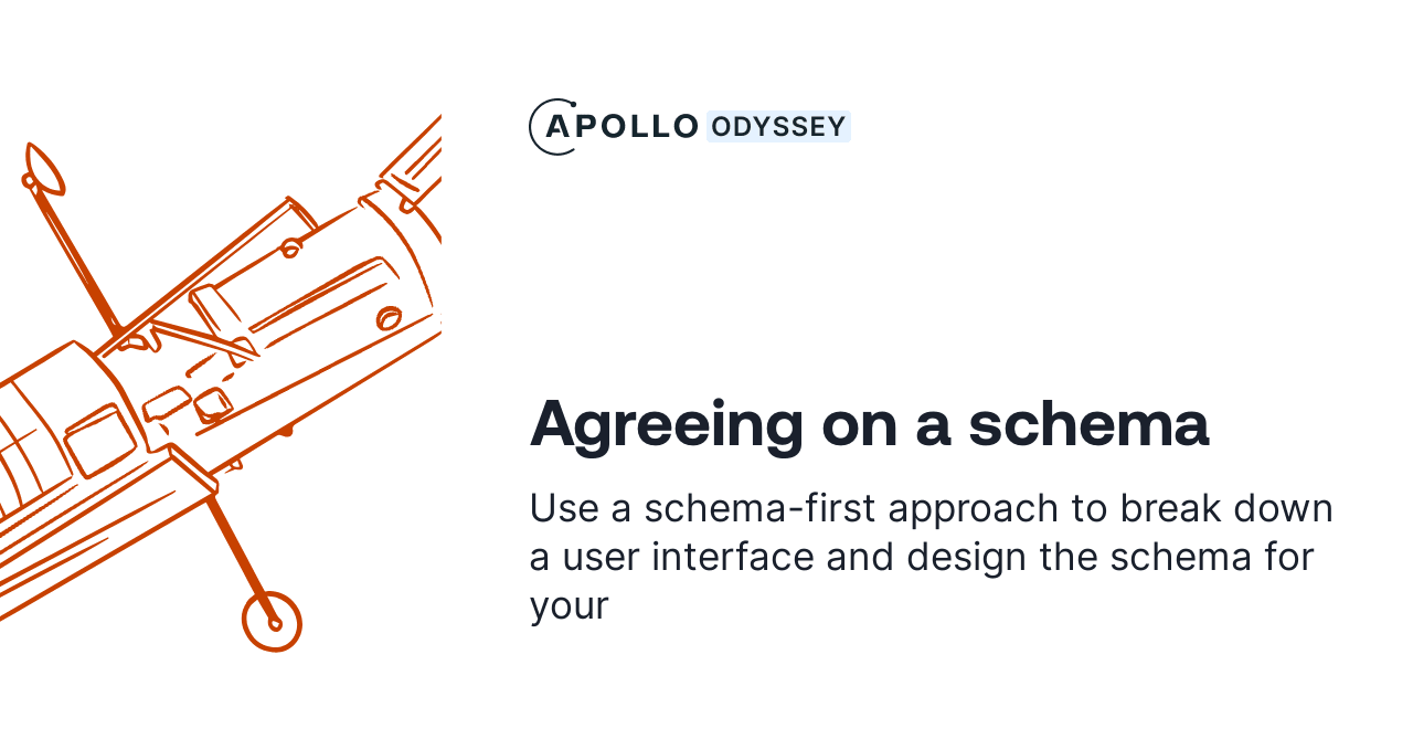 Agreeing on a schema - GraphQL Tutorials
