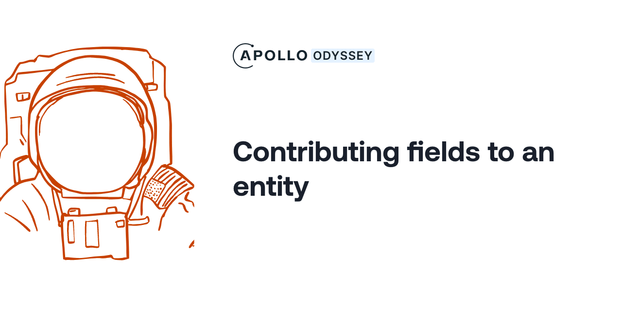 Contributing fields to an entity - GraphQL Tutorials