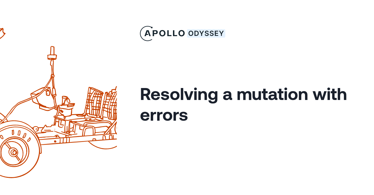 Resolving a mutation with errors - GraphQL Tutorials