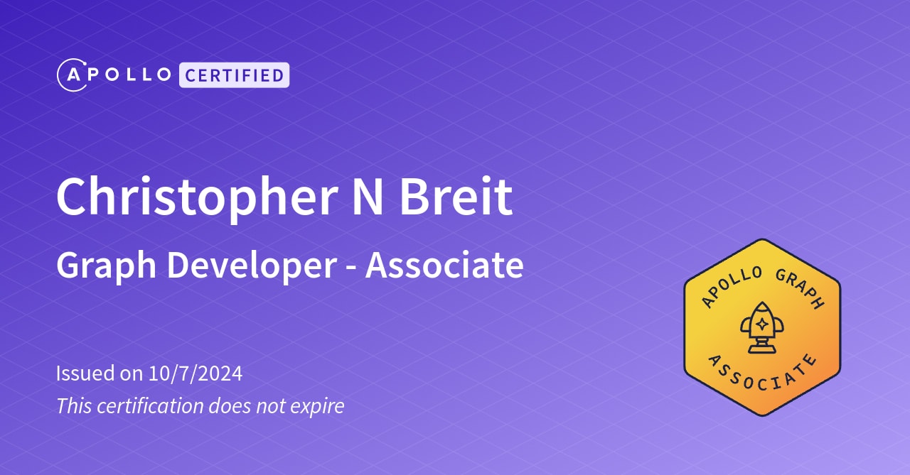 Developer certification - GraphQL Tutorials
