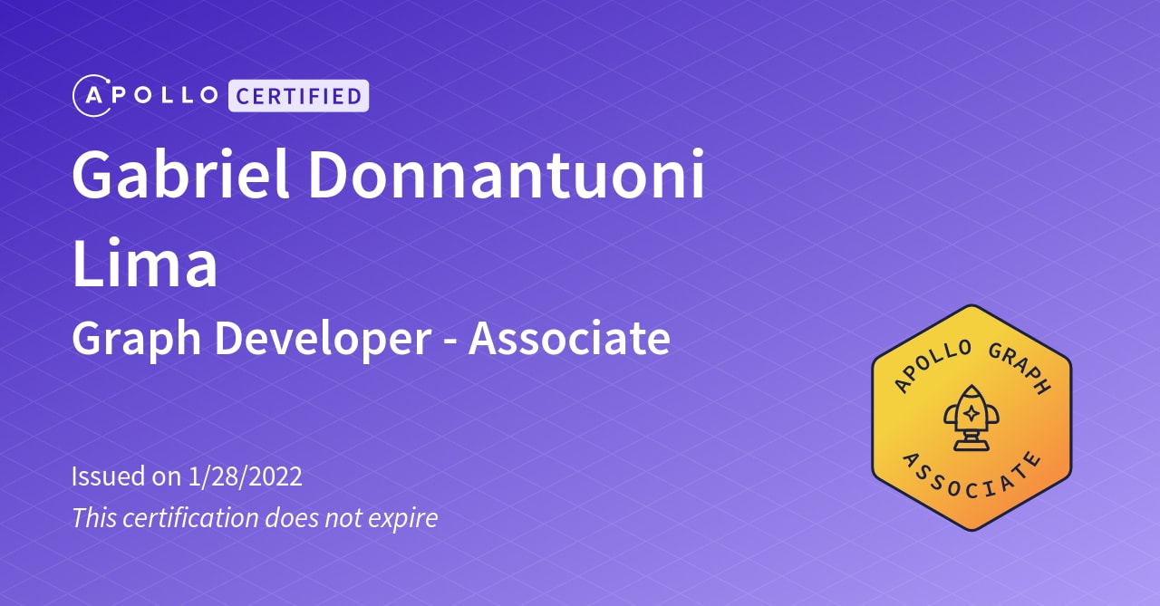 Developer certification - GraphQL Tutorials