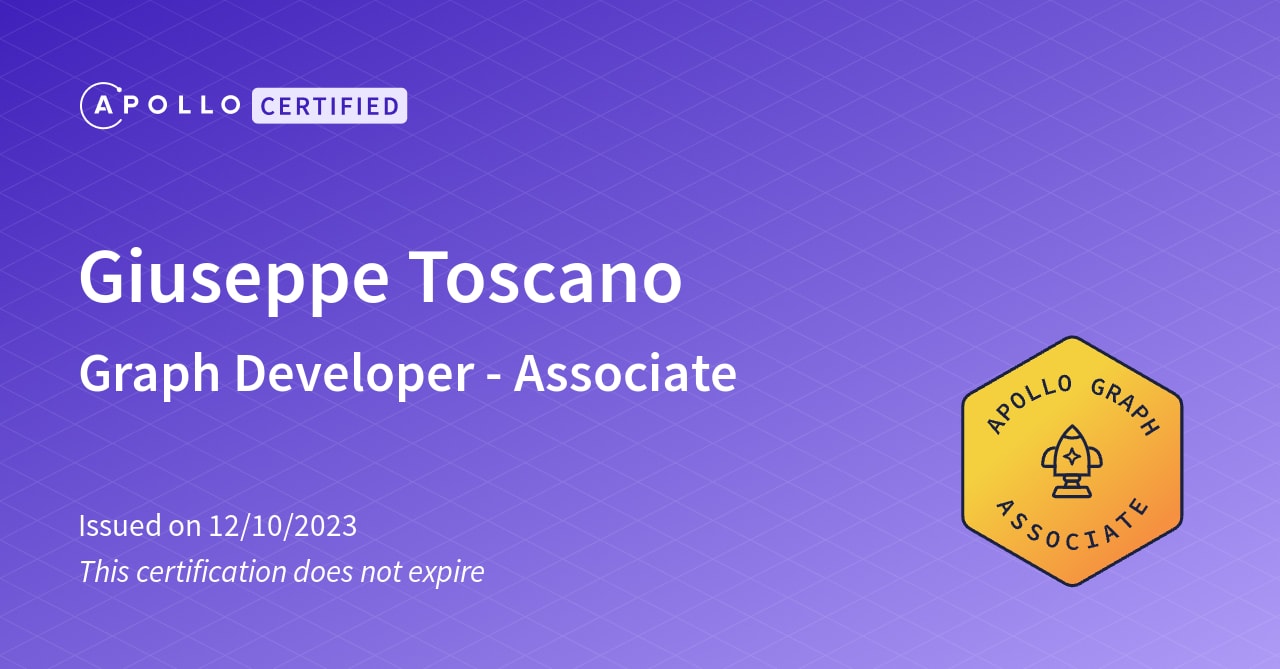 Developer certification - GraphQL Tutorials