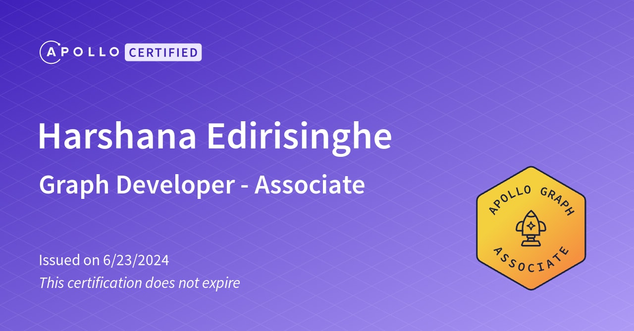 Developer certification - GraphQL Tutorials