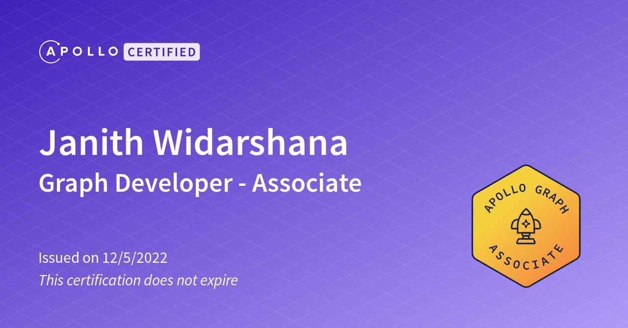 Developer certification - GraphQL Tutorials