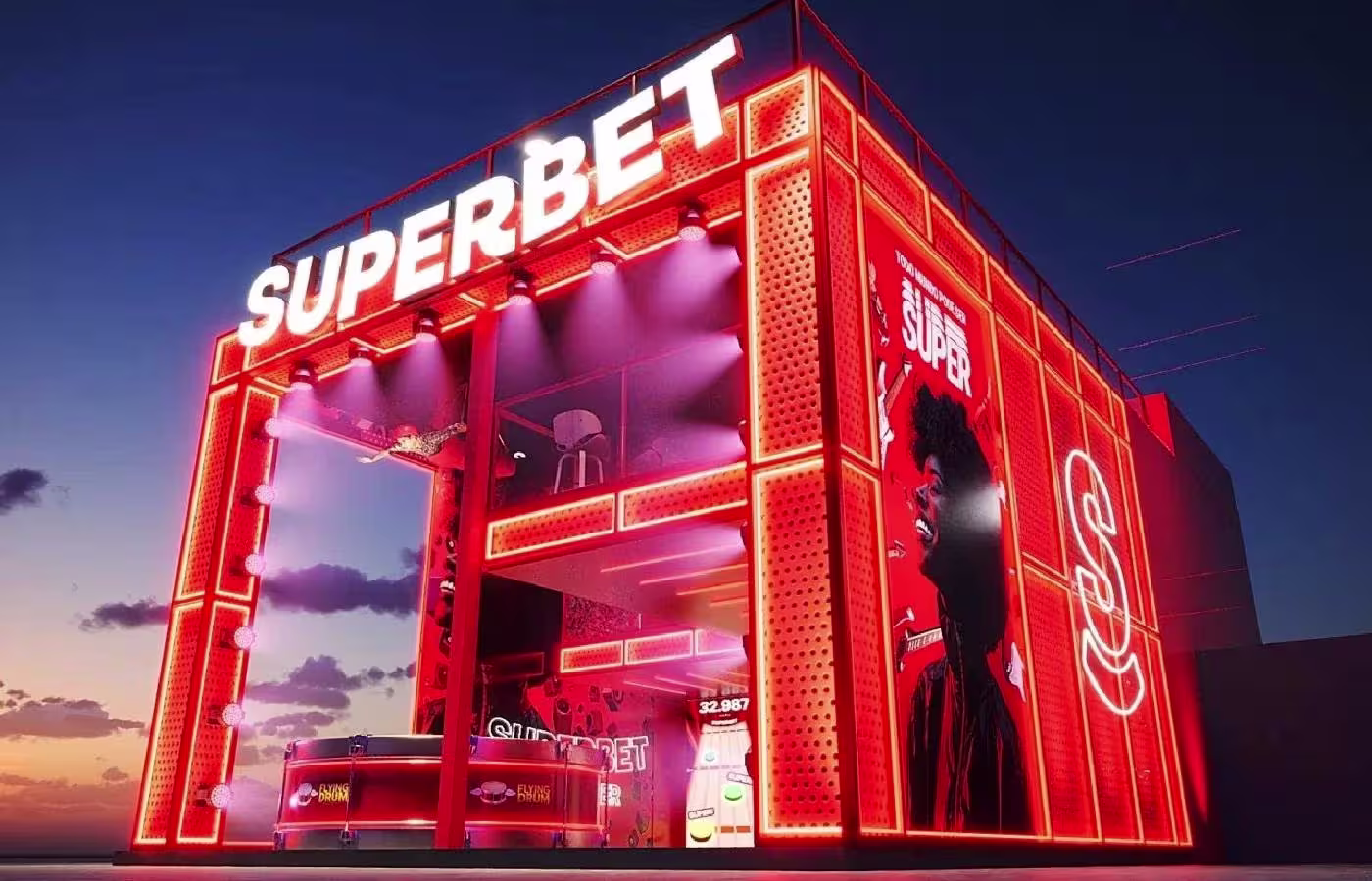 Superbet terá palco de três andares no Rock in Rio; empresa é a primeira casa de apostas no festival 