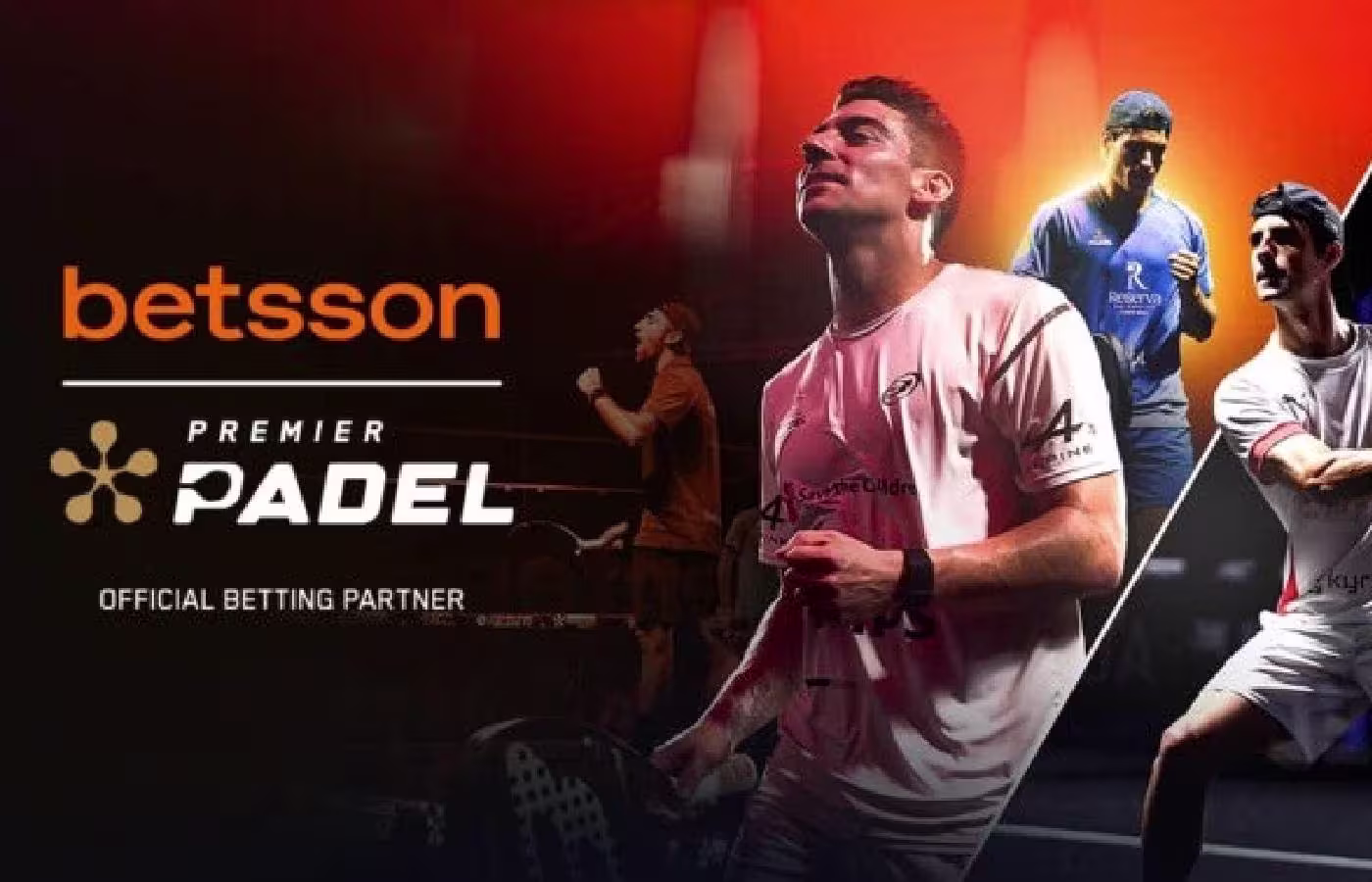 Betsson é a nova parceira global de apostas do Premier Padel pelo mundo 