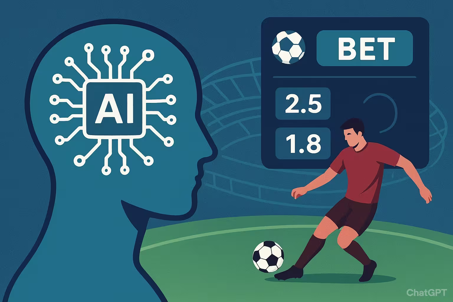 Como a IA torna as previsões de futebol mais precisas