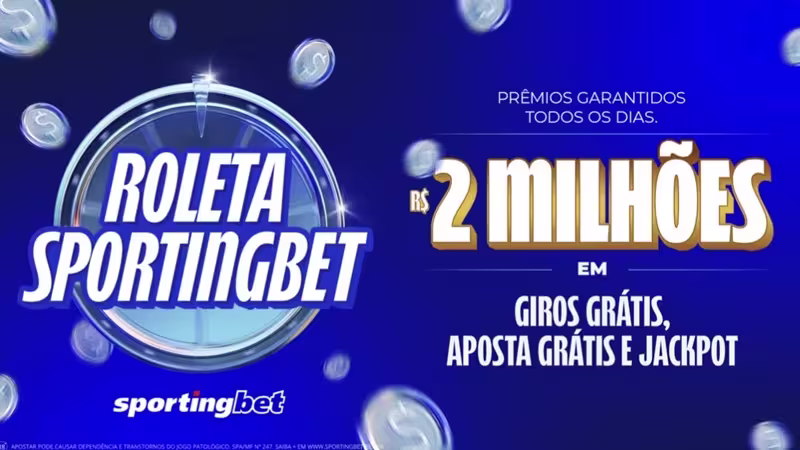 Roleta Sportingbet tem prêmios garantidos e mais de R$ 2 milhões semanais