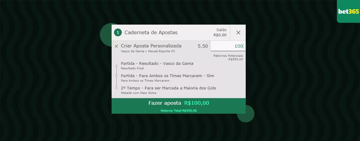 cardeneta de apostas bet365