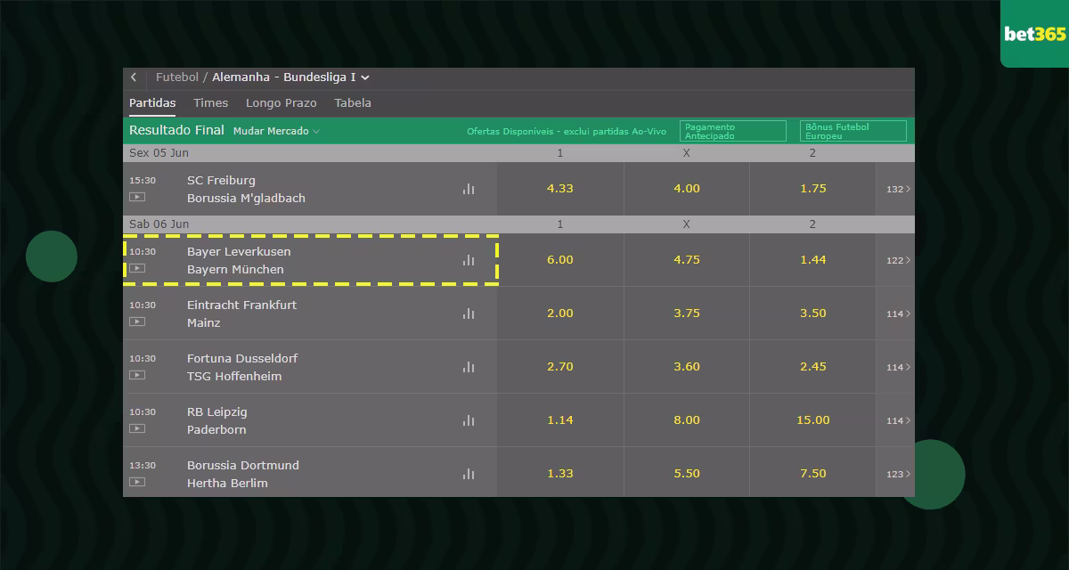 bet365 campeonato alemao