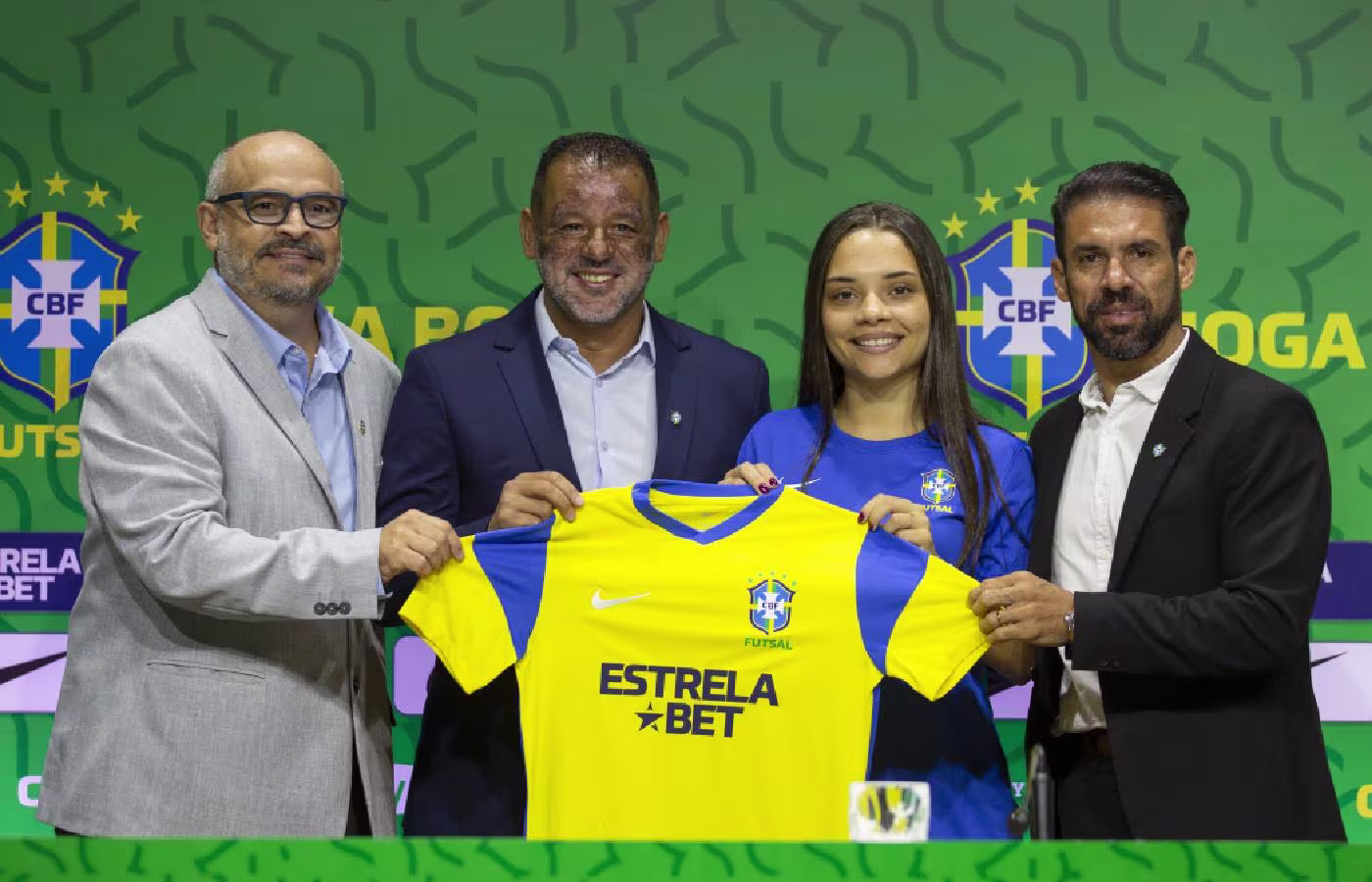 EstrelaBet fecha acordo com Seleções Brasileiras de Futsal e de Beach Soccer