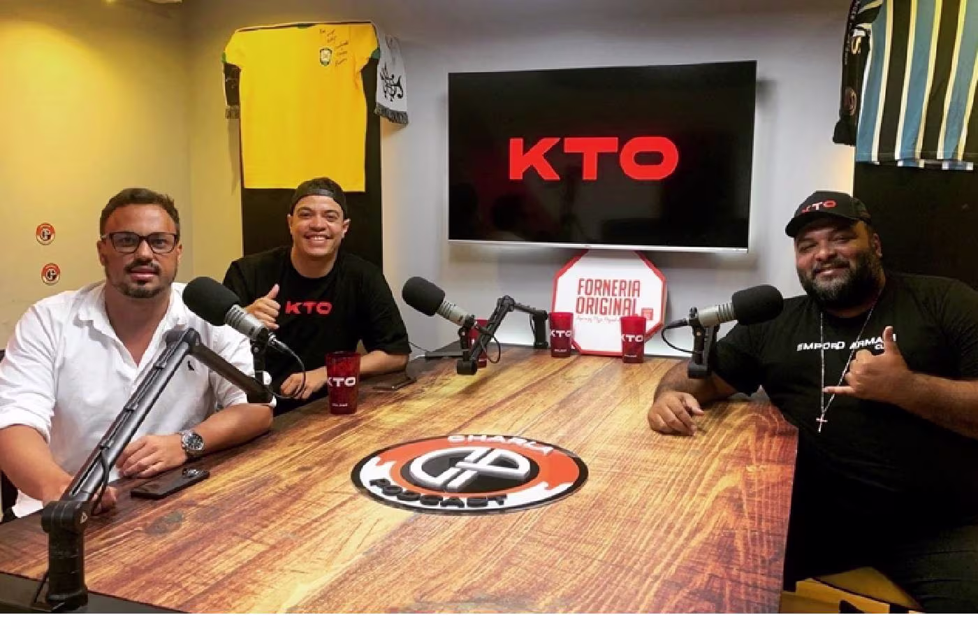 Site de apostas KTO é o novo patrocinador do líder do segmento Charla Podcast