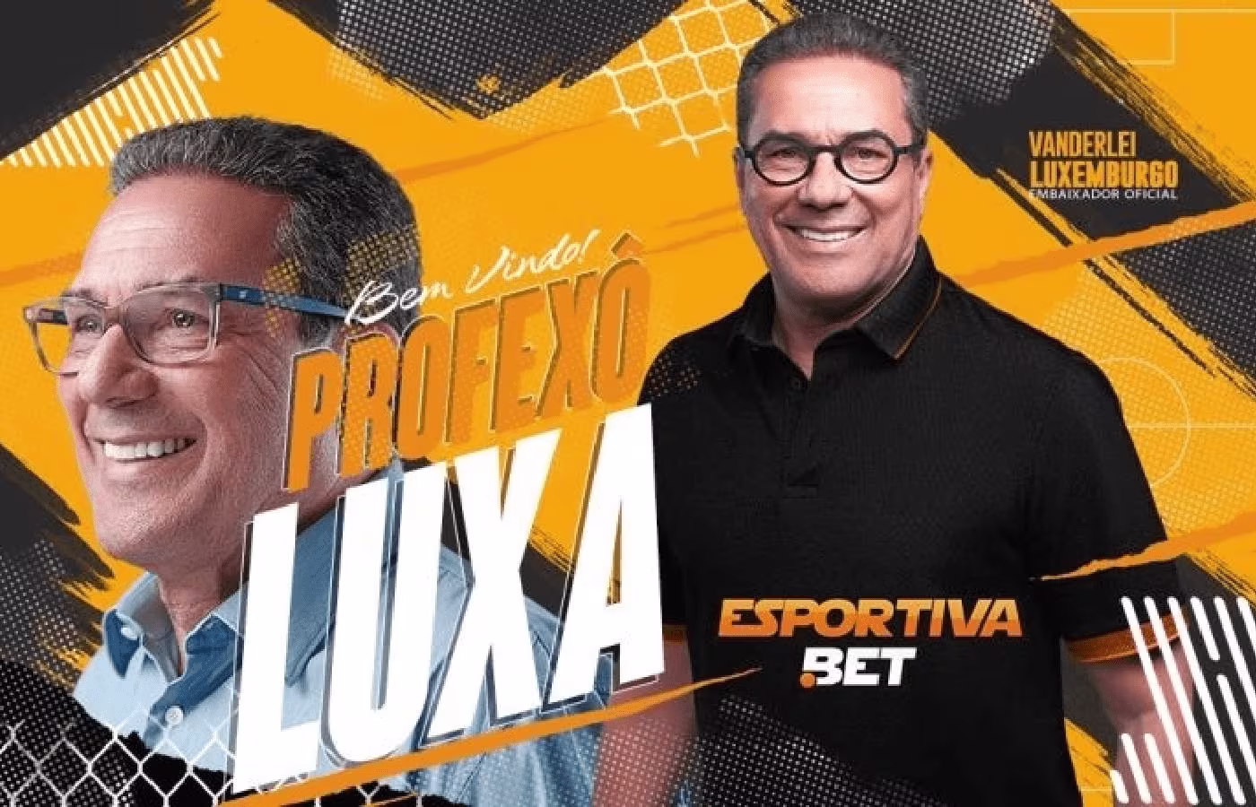 Vanderlei Luxemburgo é o novo embaixador da casa de apostas Esportiva.bet