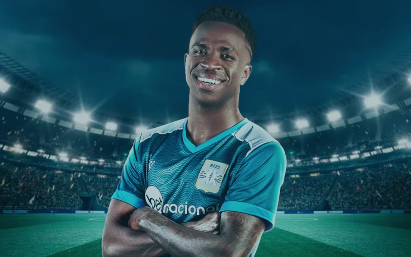 Betnacional lança nova campanha para o futebol da Globo, com Vini Jr. como estrela