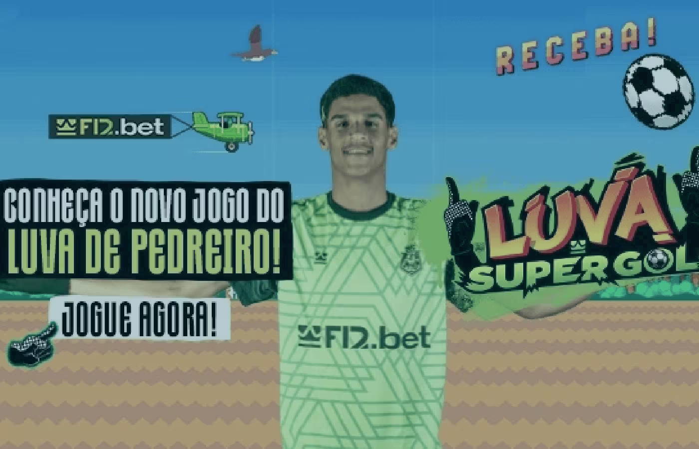 F12 e Darwin Gaming lançam Luva SuperGol, baseado na vida do Luva de Pedreiro 