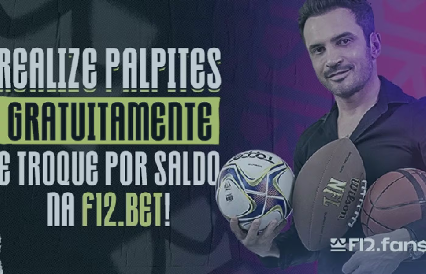 Grupo F12 lança Fantasy Game gratuito para apostas esportivas com possibilidade de saque